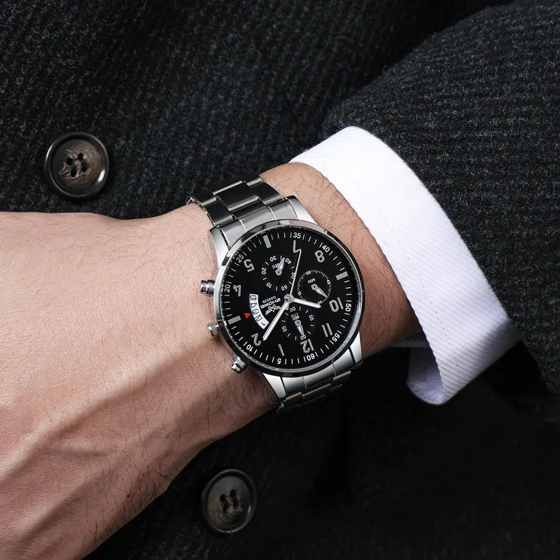 RoyalEdge Steel Watch