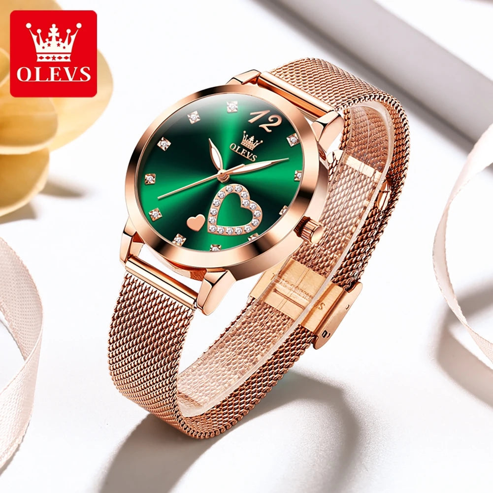 LoveGlow Mesh Watch