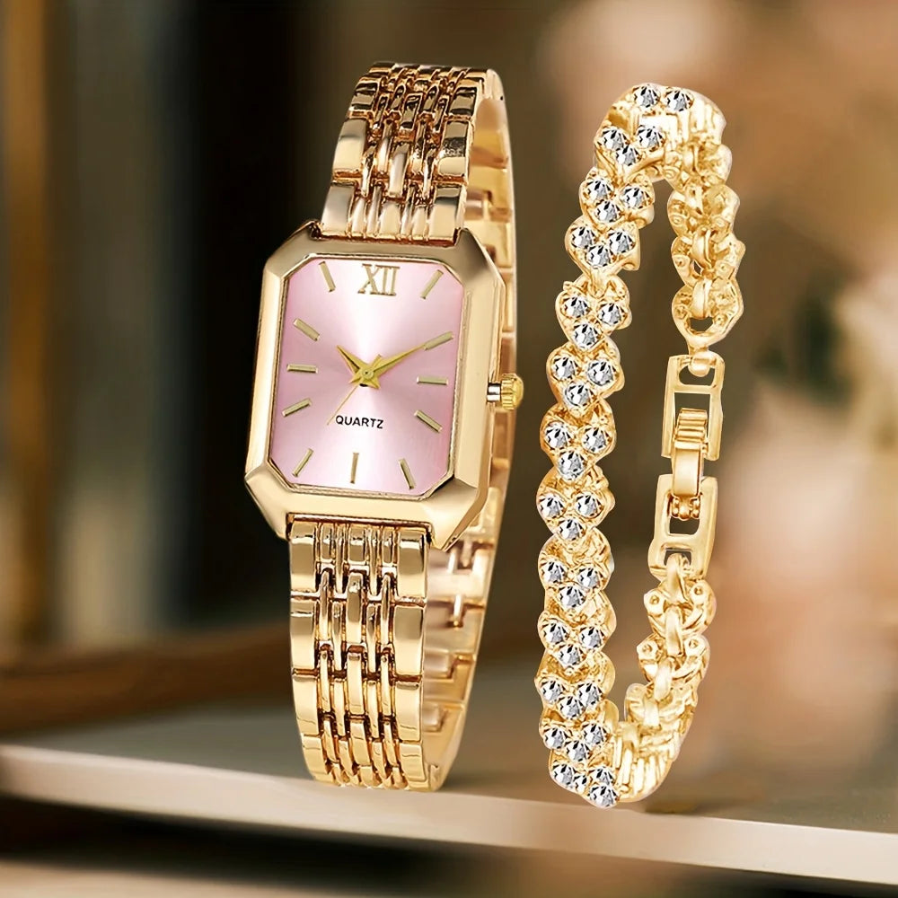 BellaRoma Watch & Bracelet Set