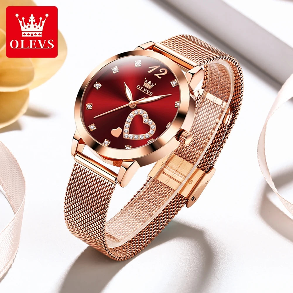 LoveGlow Mesh Watch