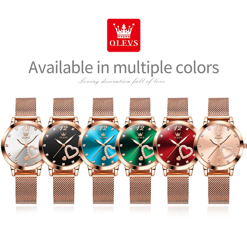 LoveGlow Mesh Watch