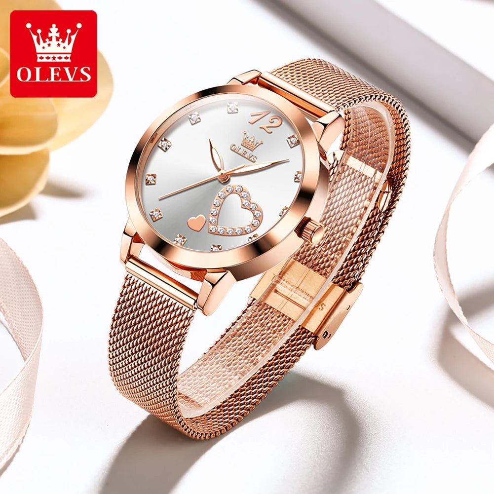LoveGlow Mesh Watch