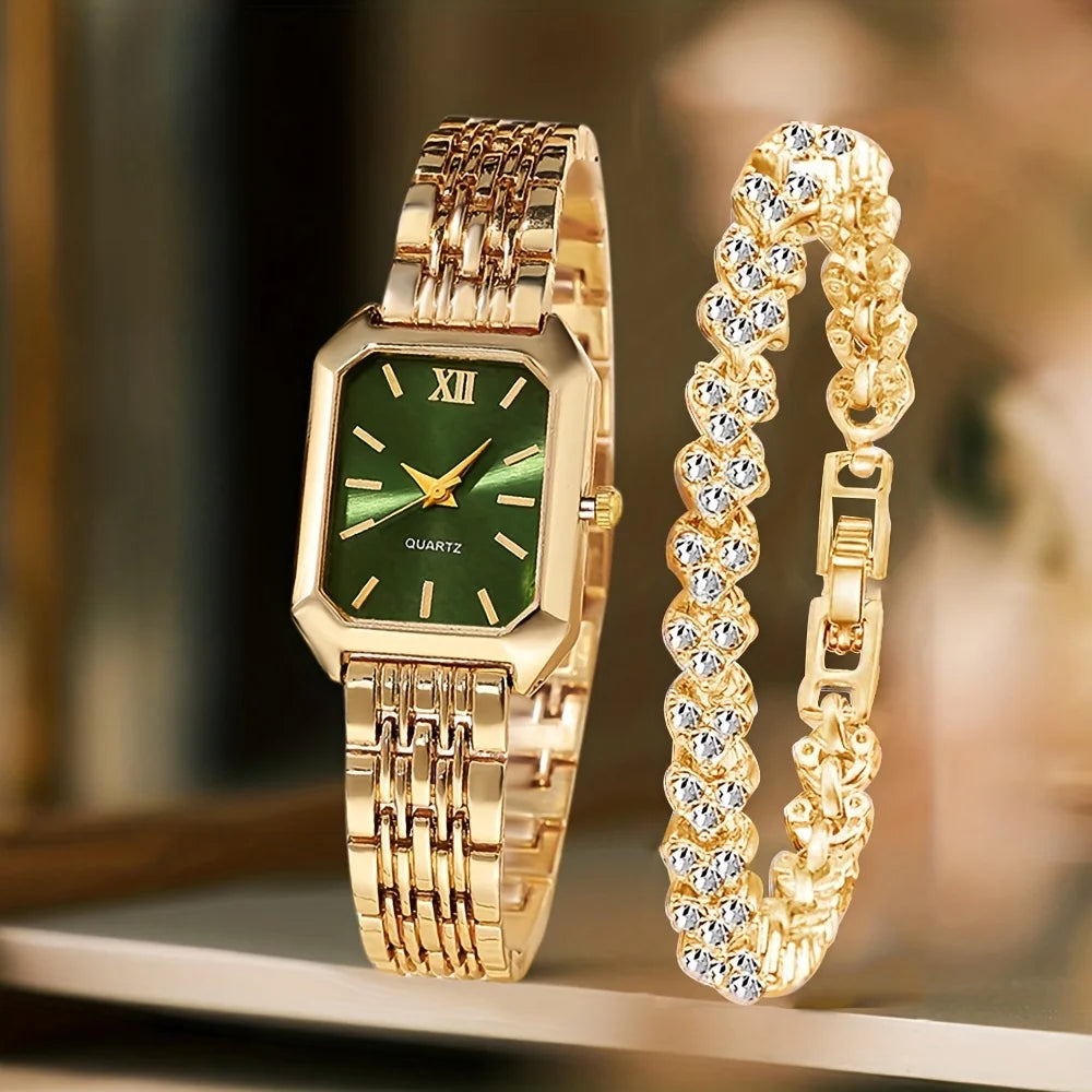 BellaRoma Watch & Bracelet Set