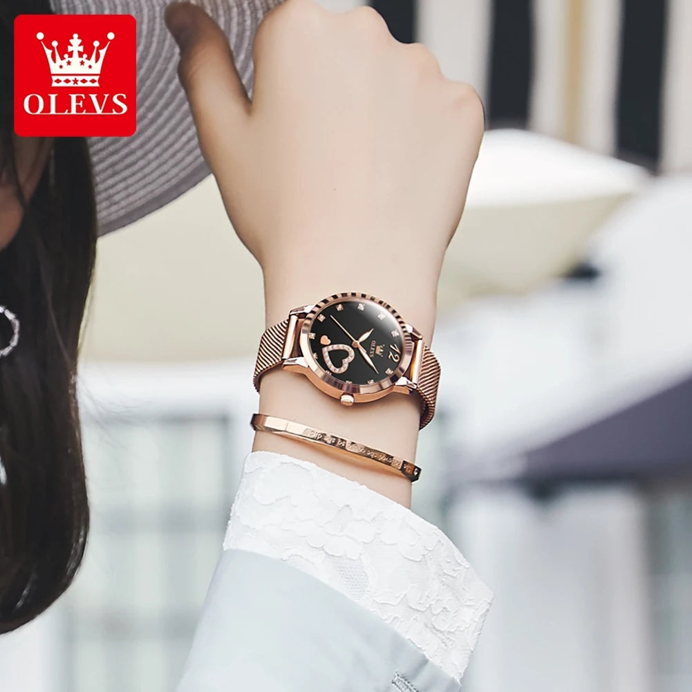 LoveGlow Mesh Watch