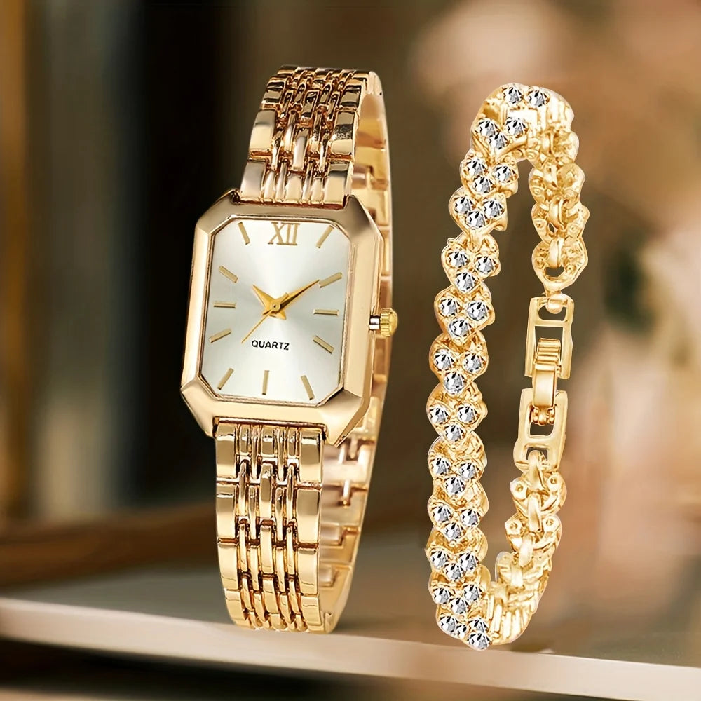 BellaRoma Watch & Bracelet Set