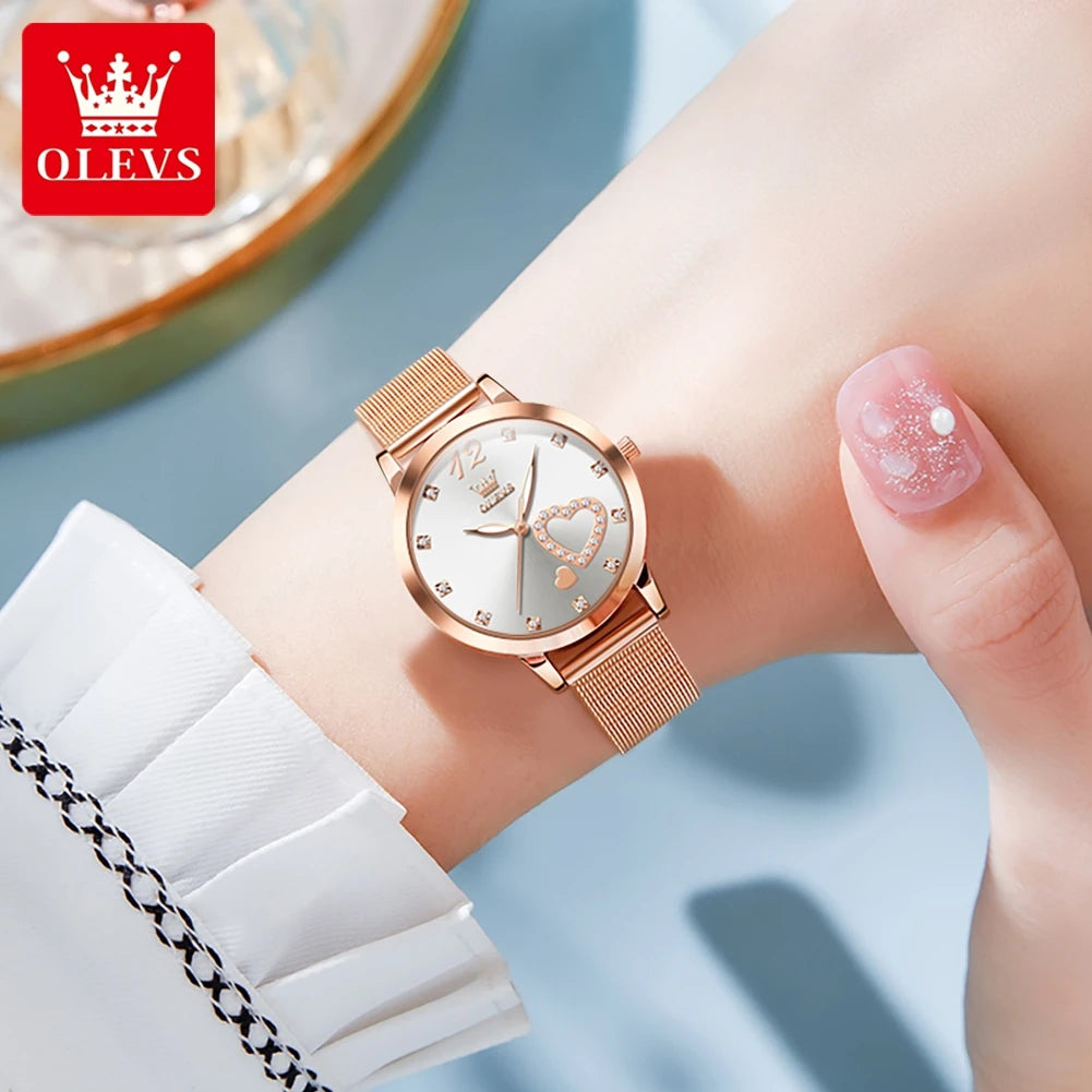 LoveGlow Mesh Watch