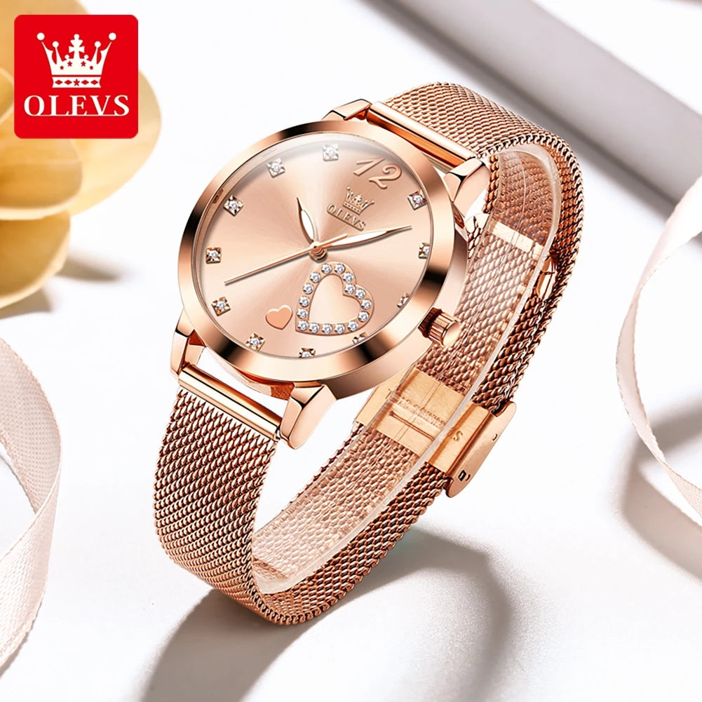 LoveGlow Mesh Watch