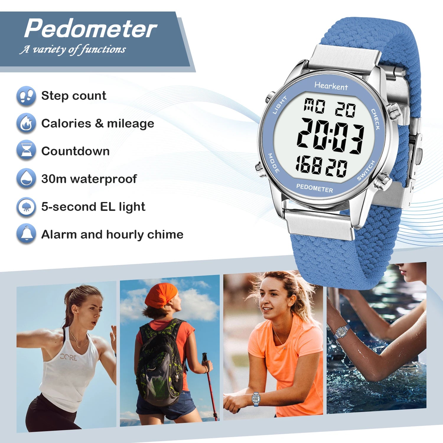 Hearkent VitalStep Watch